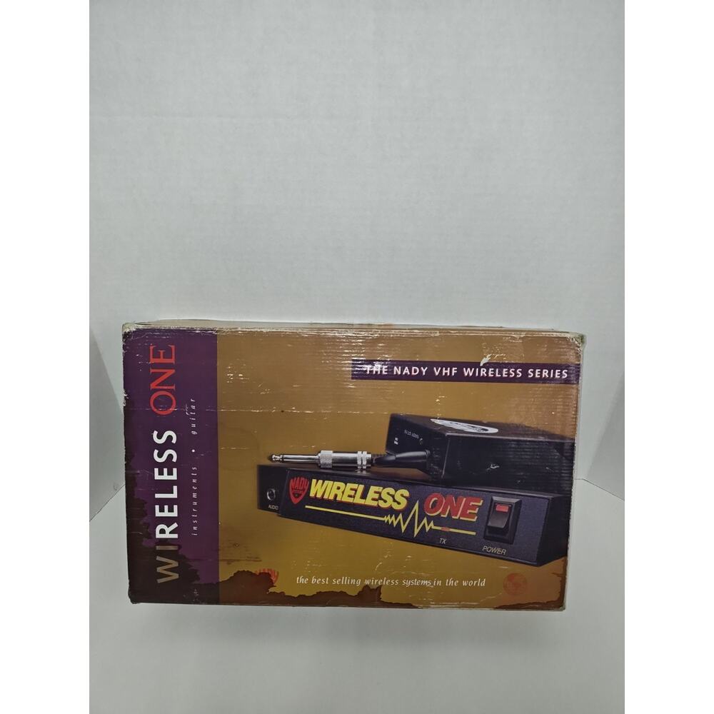 Nady Wireless One Transmitter/Receiver for Electric Guitar VHF Instrument System
